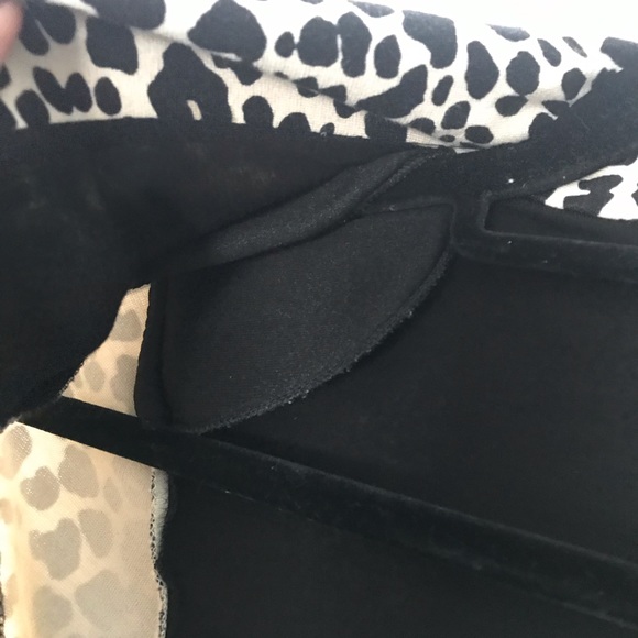 H&M Leopard Print asymmetrical Cardigan - Picture 7 of 8